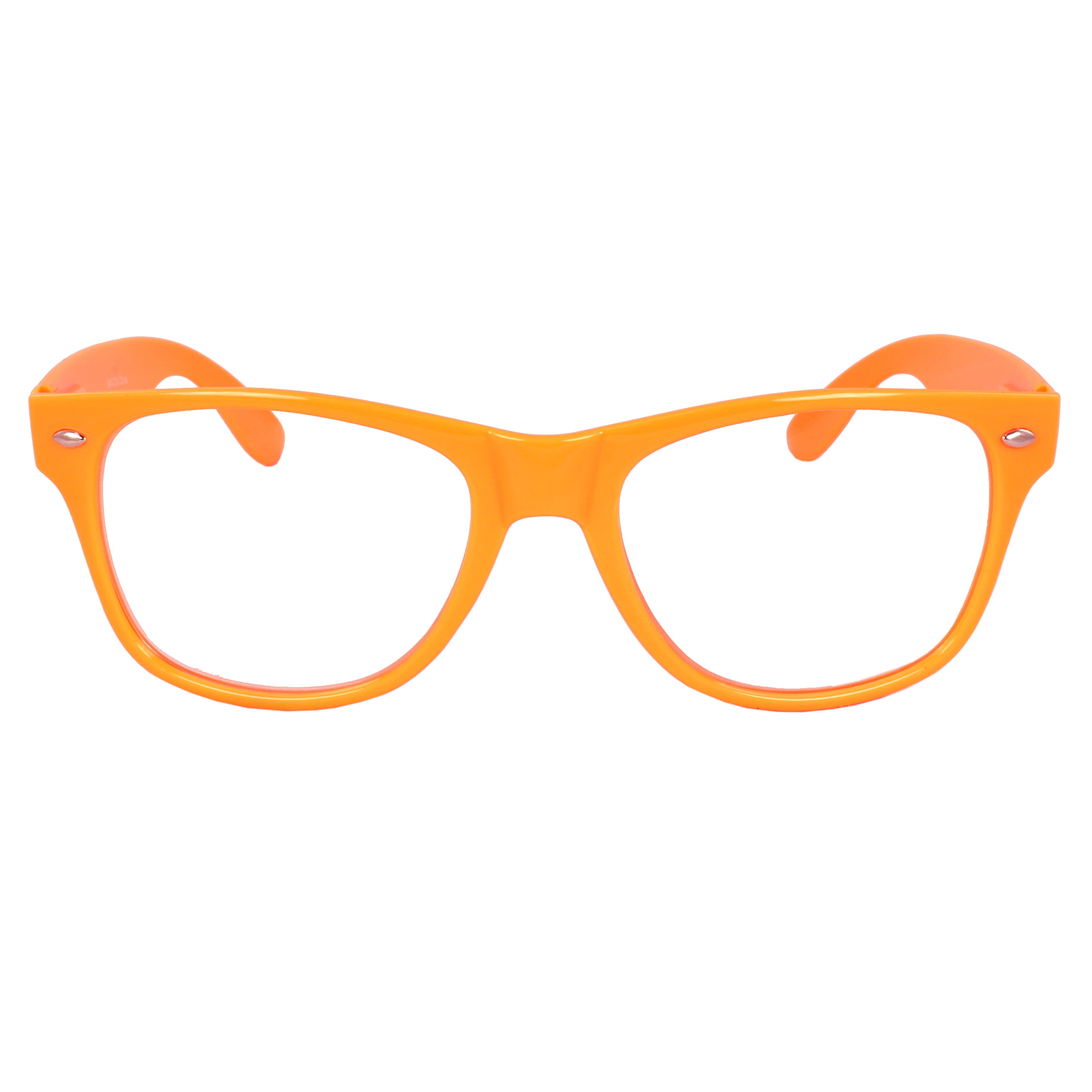 Clear Frame Colour Lense Rectangle Sunglasses | Nasty Gal
